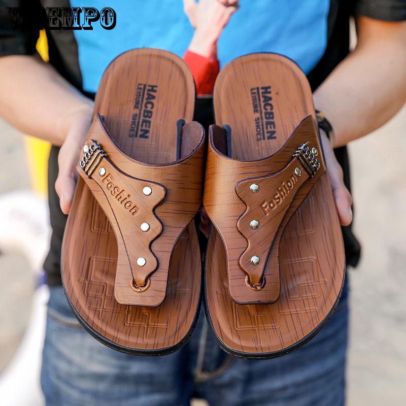 Beach Sandals Men Summer Slippers Summer Shoes Sandals Comfortable High Quality Shoes