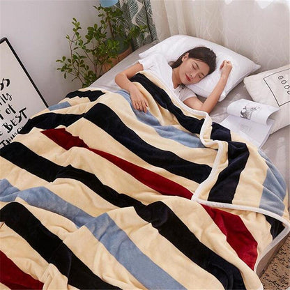 Can Be Used To Cover Summer Blankets Sheets Falai Fleece Blankets Single and Double Crystal Fleece Siesta Quilts Summer Thin Blankets Siesta Blankets