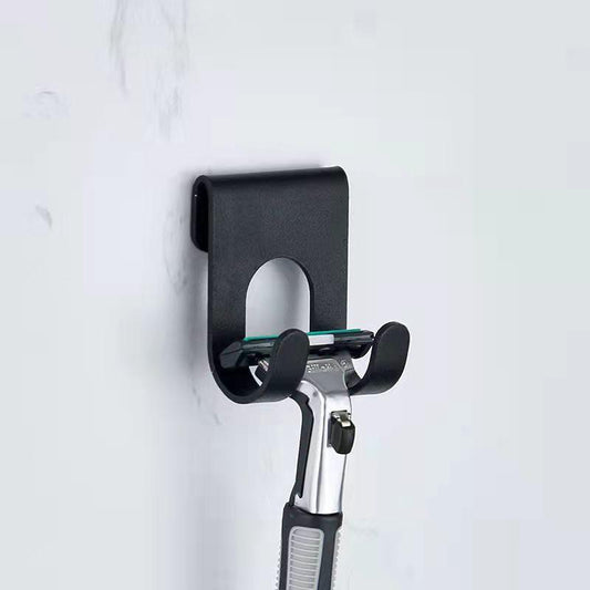 Double Hook Razor Hook Phone Plug Hook Bathroom Upside Down Wall Hanging Bathroom Double Hook Waterproof Seamless Hook Towel Hooks