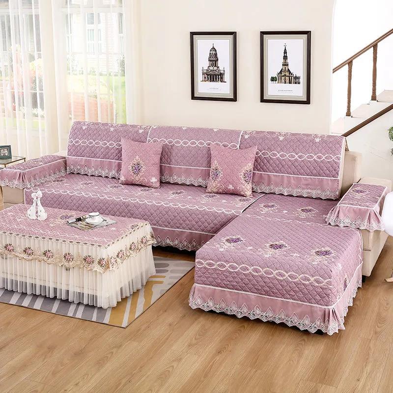 Sofa Cushion Four Seasons Universal Non-slip Sofa Cushion Combination Set Full Cover Sofa Cover All-inclusive Universal Cover Sofa Towel