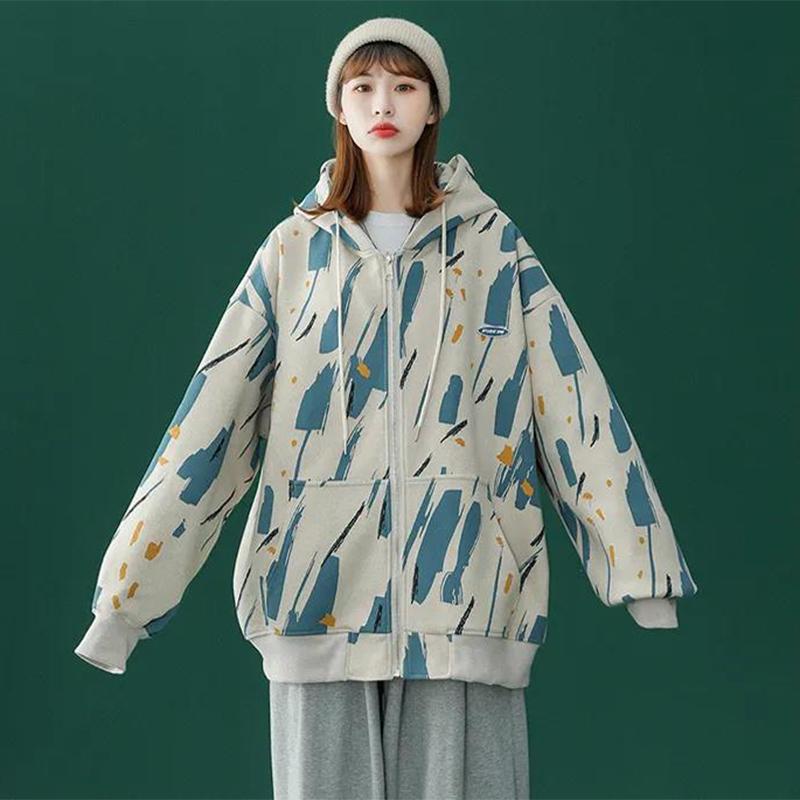 2021 Jacket Women Spring and Autumn Thin Baseball Uniform Retro Jacket