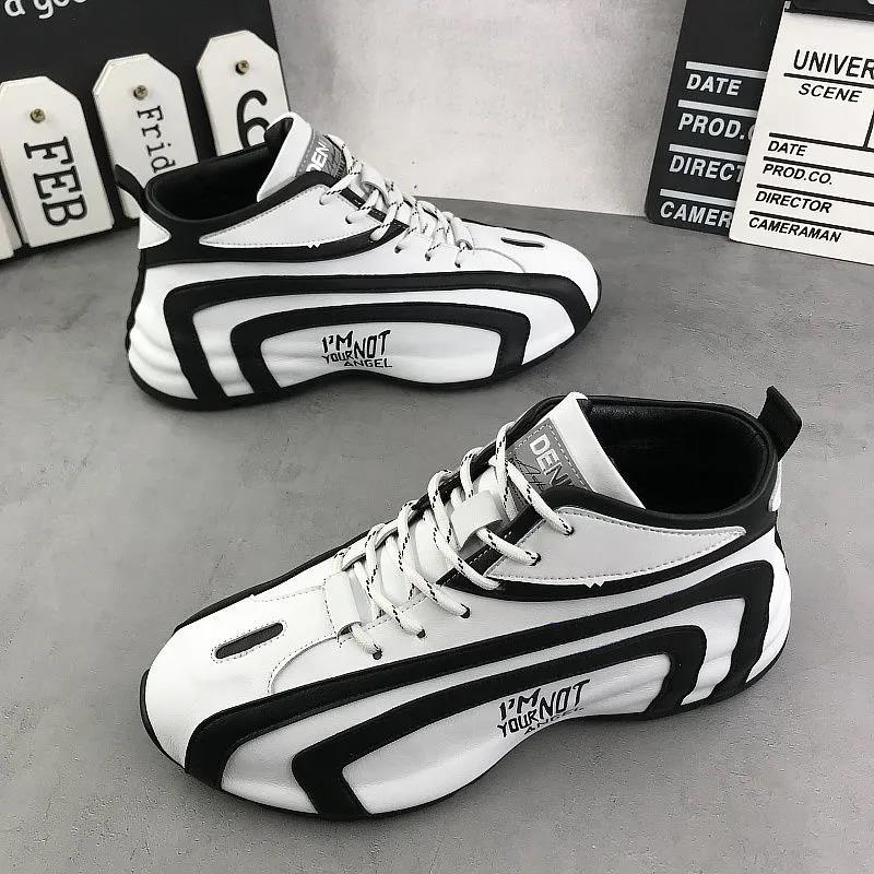 2022 Dad Shoes Sports Shoes Casual Shoes All-match Fashion Personality Trend High-top Sneakers Men