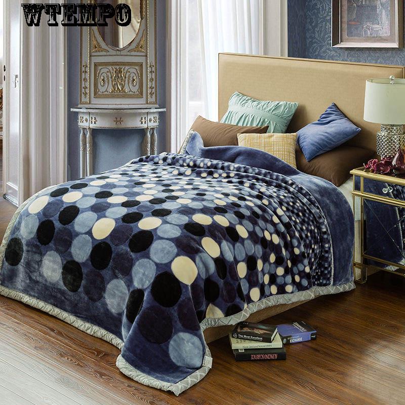 Brand Winter Carpet Wedding Blanket Fashion Cashmere Blanket Bedding Double Thick Blanket