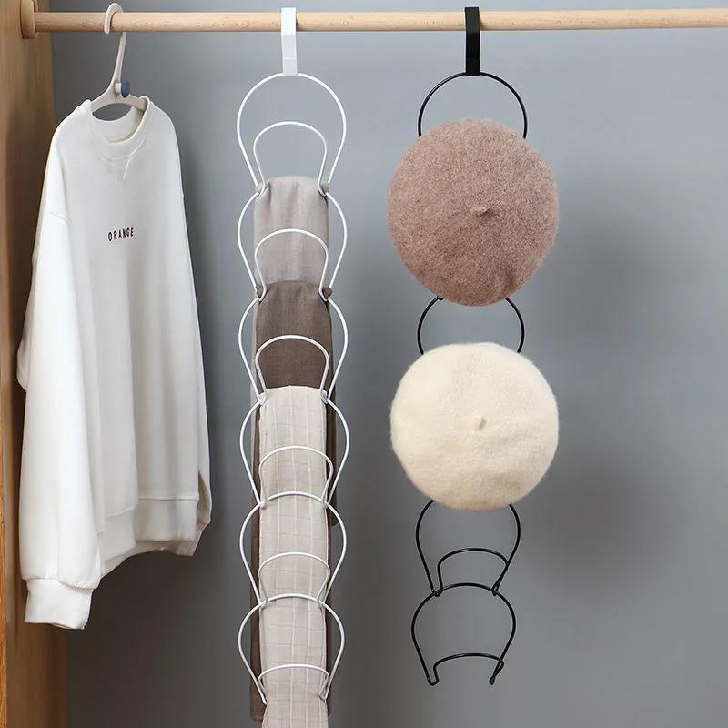 Hanging Hat Storage Rack, Punch-free Multi-purpose Rack, Bedroom Home Coat Storage, Wall-mounted Storage Artifact