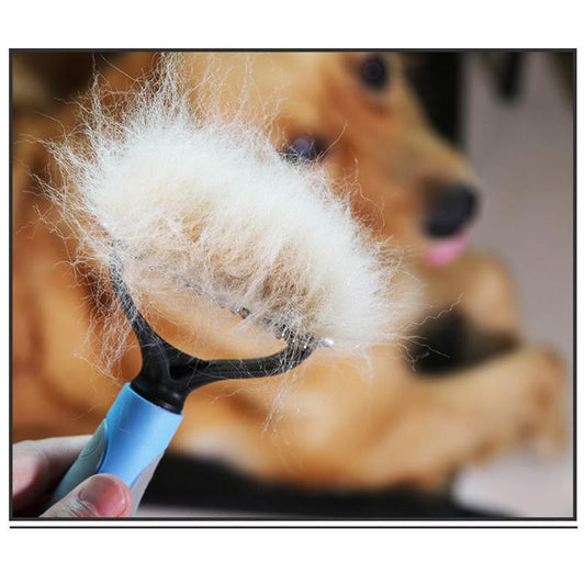 Clean Knot Comb Long Hair Combing Artifact Dog Comb Pet Dogs Cats Grooming Comb Cat Bichon Pet Supplies Teddy Comb Fluffy Pets Matted Hair Remover