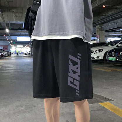 Summer Shorts Men's Outer Wear Loose Students Casual Sports Five-point Pants All-match Basketball Pants