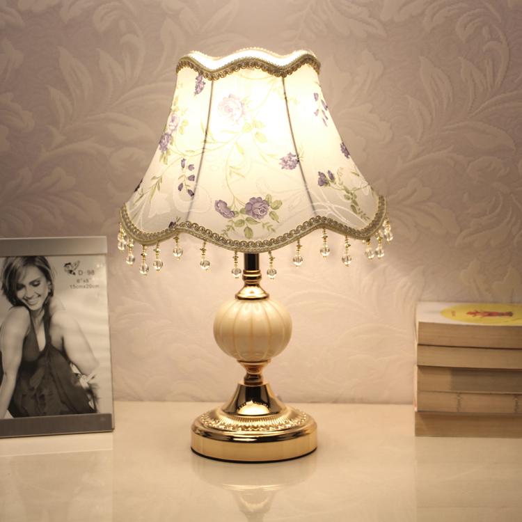 Crystal Table Lamps LED Bedside Lamp Nordic Desk Lamp Bedroom Living Room Lights Study Book Light