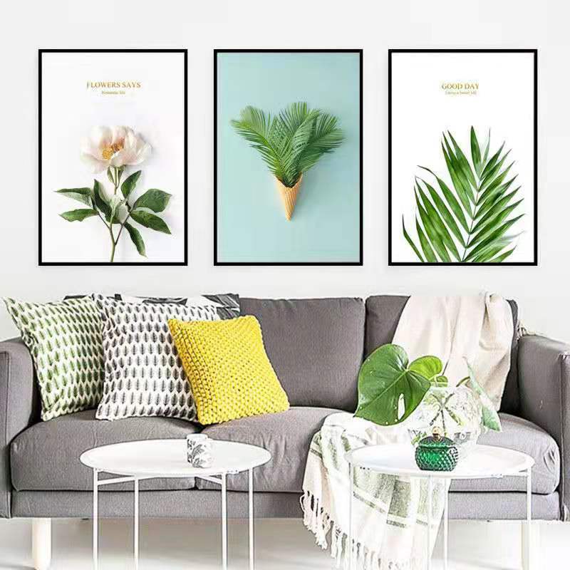 Living Room Decoration Painting Nordic Style Sofa Background Wall Painting Modern Minimalist Bedroom Dining Room Painting