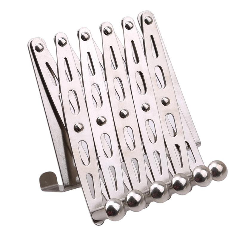 4-6 Hooks Flexible Back Door Hanger Rack Bathroom Kitchen Organizer Hooks Home Storage Rack Holder