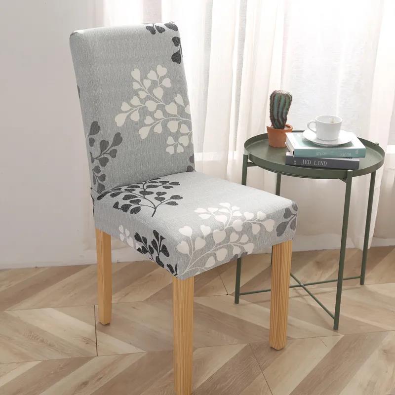 1 Piece of Household Simple Chair Cover One-piece Universal Cushion Dining Chair Cover