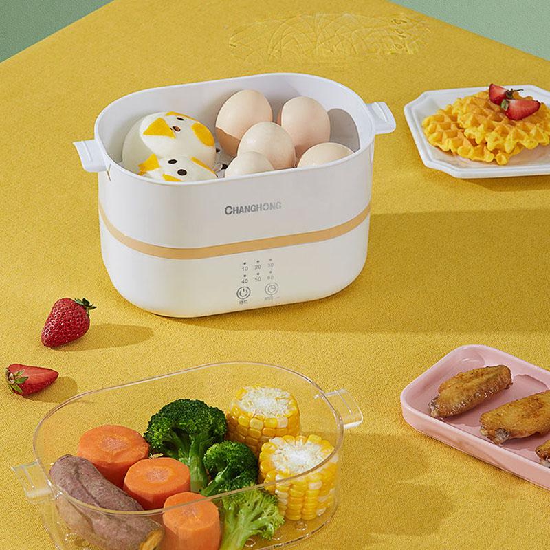 Electric Steamer Multi-layer Household Small Automatic Electric Steamer Automatic Power-off Breakfast Machine Egg Steamer