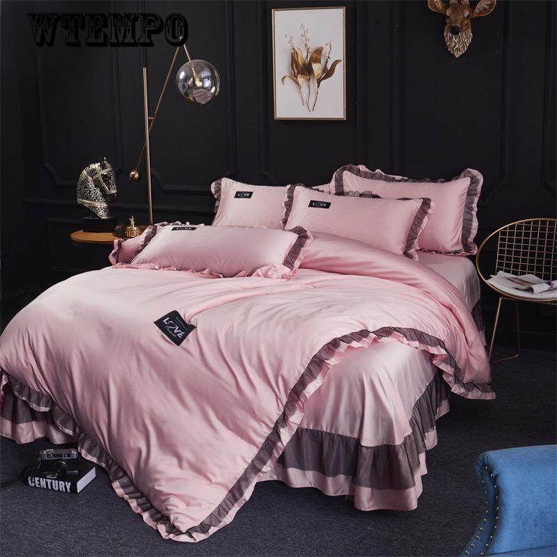 100% Chinese Silk Bedding Set with Duvet Cover Bed Sheet Pillow Cover Luxury Satin Bedding