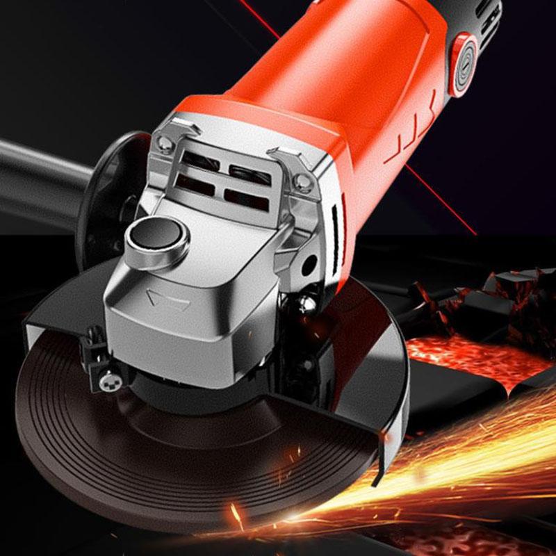 2400W Powerful 6-Speed Angle Grinder Deluxe Set Cord Cutter Polisher Handheld Power Tool 11000R