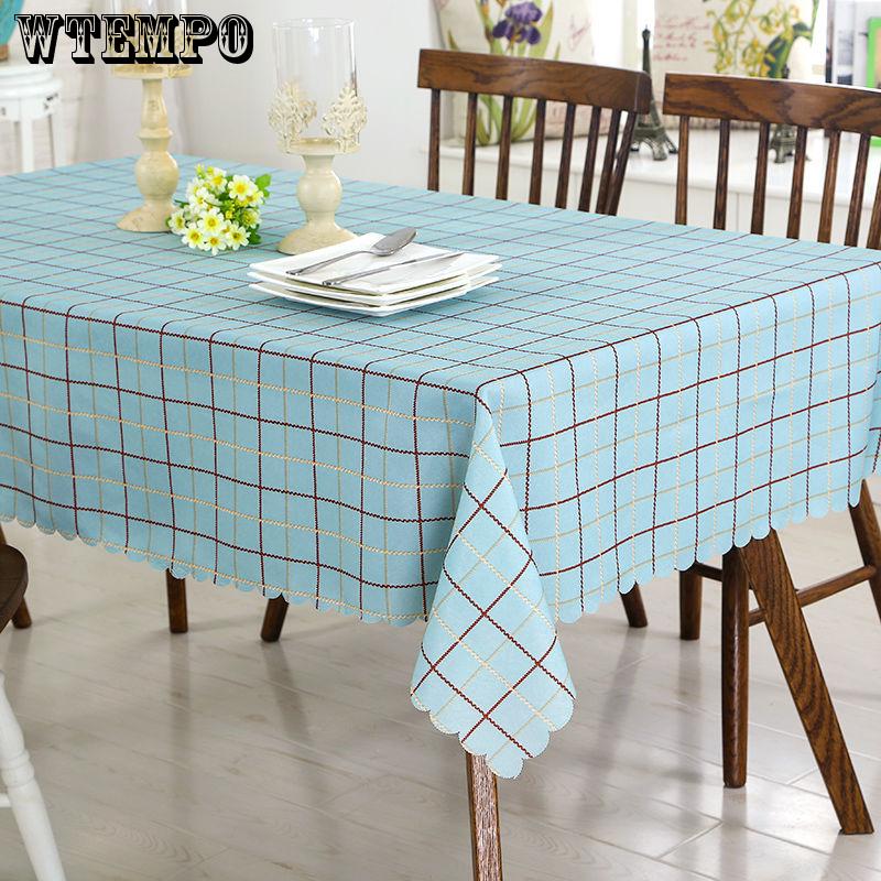 Restaurant Banquet Wedding Tablecloth Waterproof Coffee Table Cloth