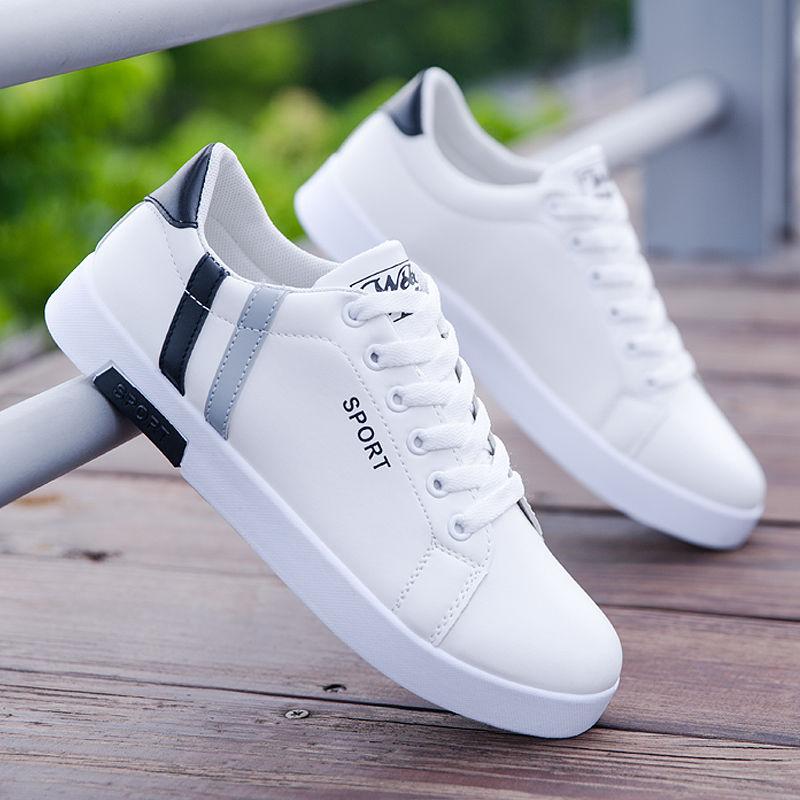 Men's Shoes Spring Breathable White Shoes Men's Shoes Men's Sports Casual Shoes Fashion Trend Sneakers