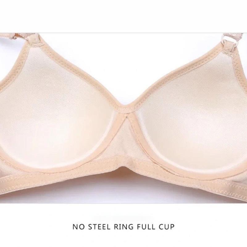 No Steel Ring Sexy Underwear Thin Women's Underwear Gathers Up The Breast Bra Comfortable and Breathable Bra Cotton Fabric Comfortable and Breathable