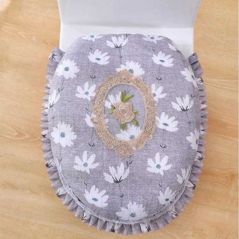 Two-piece Toilet Seat Set Household Toilet Seat Set Universal Toilet Seat Toilet Seat Cushion Zipper Toilet Seat Cover