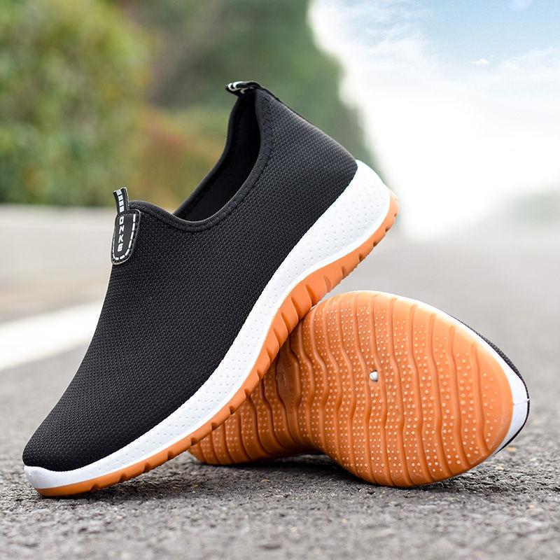 Summer Tendon Sole Cloth Shoes Non-slip Wear-resistant Casual Shoes All-match Breathable Driving Shoes