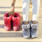 Autumn and Winter Cotton Slippers Indoor Non-slip Soft-soled Shoes Keep Warm Simple Plush Cotton Shoes Fashionable and Cute