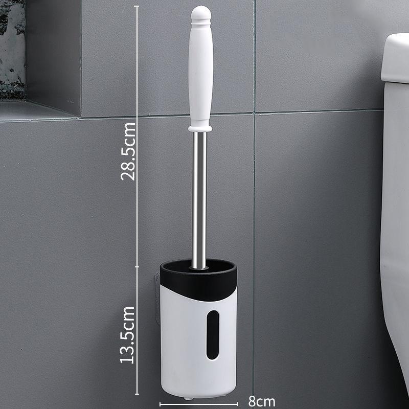 Silicone Toilet Brush No Dead Corners Household Wash Toilet Cleaning Soft Bristle Artifact Creative Bathroom Accessories