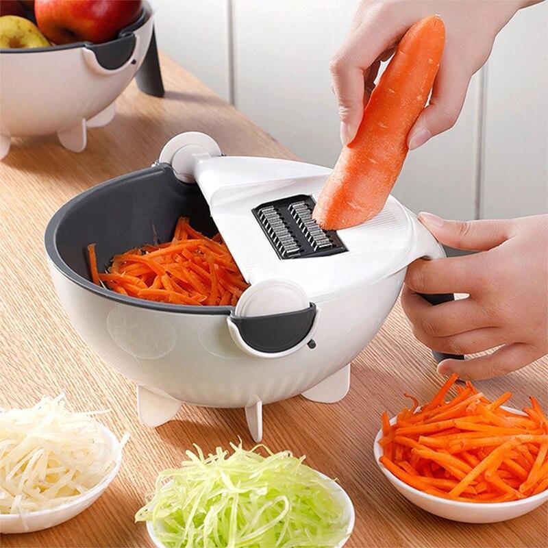 Kitchen Accessories Vegetable Cutter Grater Home Slicer Vegetable Slicer Potato Peeler Carrot Onion Grater with Strainer