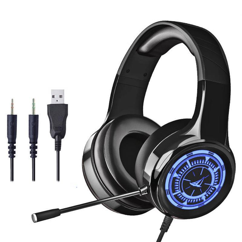 USB Headset Headset High-quality Wired Computer Headset with Microphone Gaming Gaming Headset