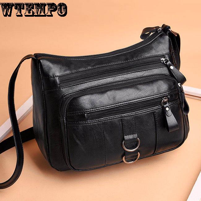 Shoulder Messenger Bag Chain Bag Women's Bag Soft Leather Bag Fashion Wild Trend