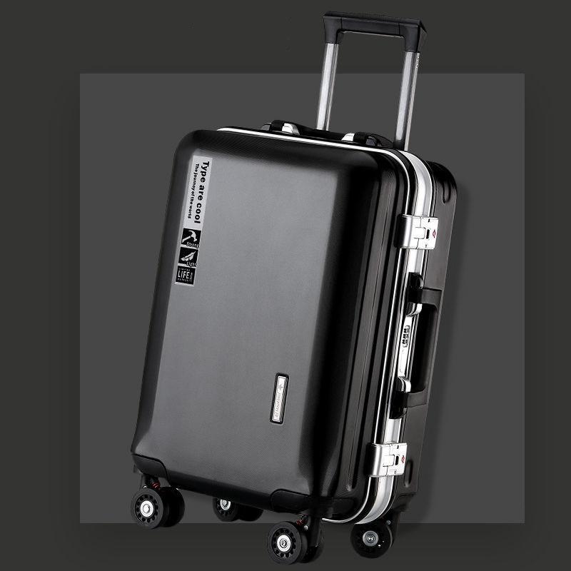 20 inch Suitcase Trolley Case Universal Wheel Men and Women Boarding Case Sliding and Rolling Travel Code Luggage Trunk