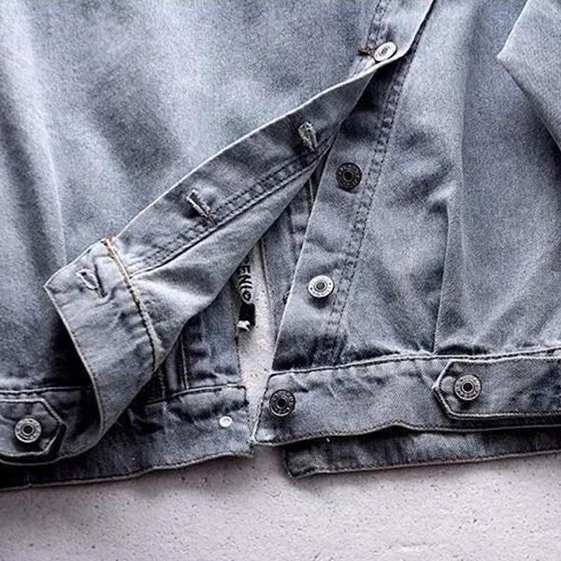 Denim Jacket Women Loose 2021 Spring and Autumn Korean Style Short Long-sleeved Hooded Jacket Multi-pocket Versatile Top