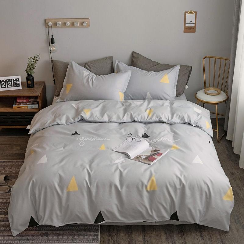 Bedding Sets Quilt Cover Cotton Single Double Queen King Size Duvet/Quilt Cover Linen Set