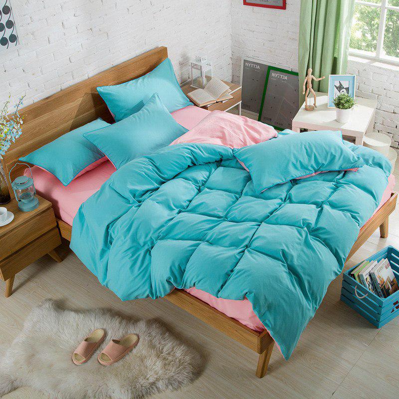 Fashion Duvet Cover Set Bed Linens Soft Warm Bed Covers Pillowcase