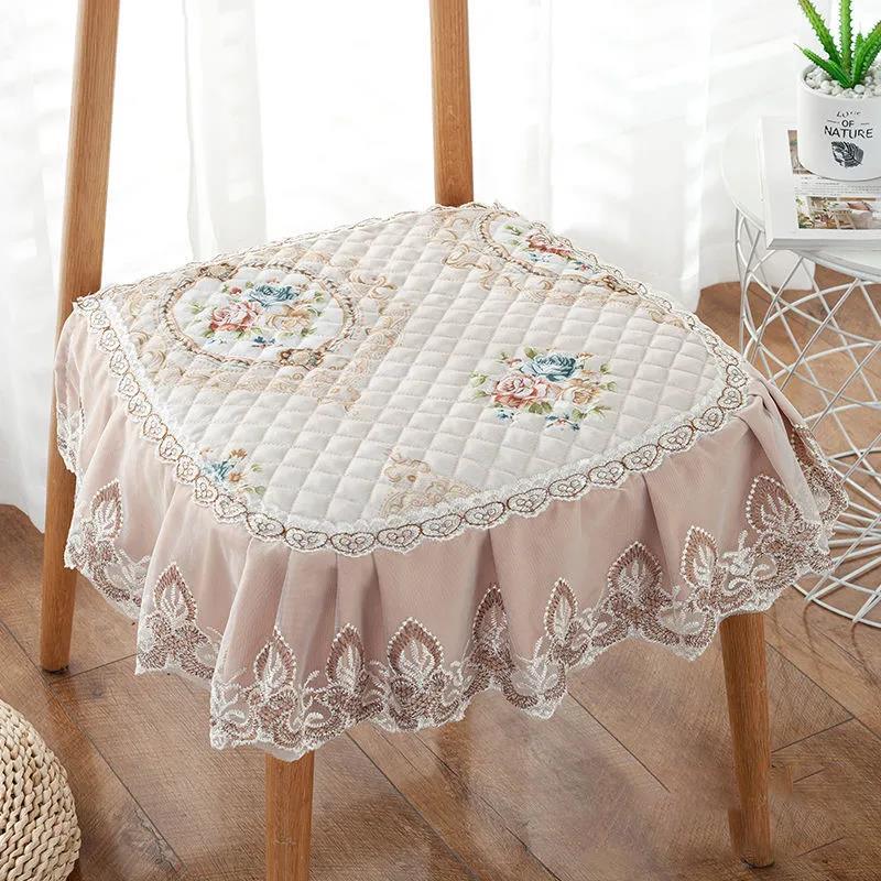 Cushion Home Dining Chair Cushion Four Seasons Universal European-style Anti-slip Board Stool Cover Cushion