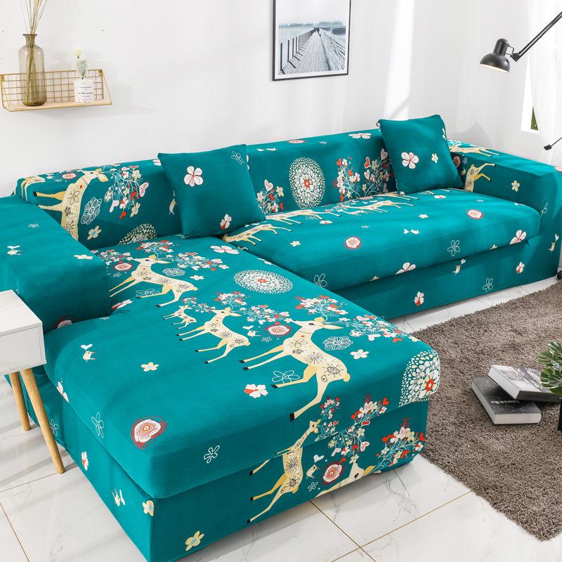 Sofa Covers Living Room Slipcovers Elastic Stretch Sectional Sofa Loveseat Funiture Protector Sofa