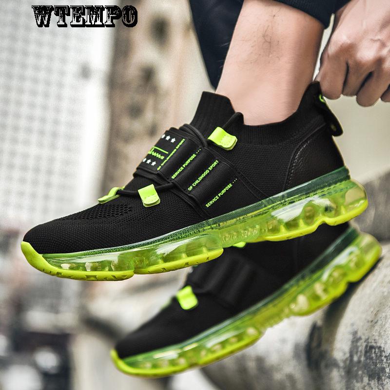 WTEMPO Men's Shoes  Air Cushion Running Shoes Trend Basketball Shoes Summer Sports Shoes