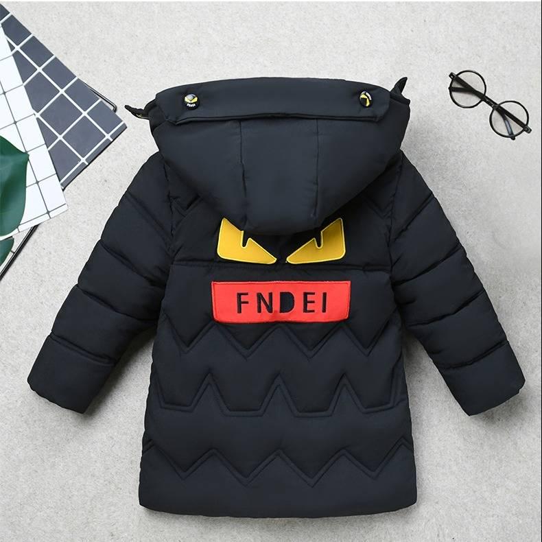 Children Jacket For Boy Coat Autumn Winter Jackets For Boys Jacket Kids Warm Hooded Zipper Outerwear