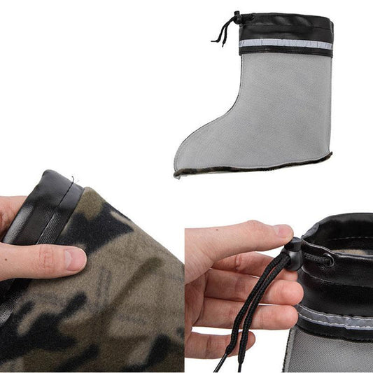 Men's Rain Boots Short Tube Non-slip Water Shoes Waterproof Middle Tube Wear-resistant Work Car Wash Rubber Shoes