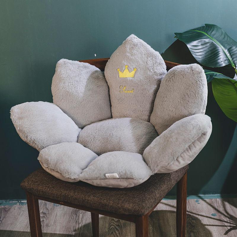 1pc Plush Cushion Soft Cotton Cartoon Comfortable Indoor Cushion Non-slip Breathable Floor and Chair Cushion