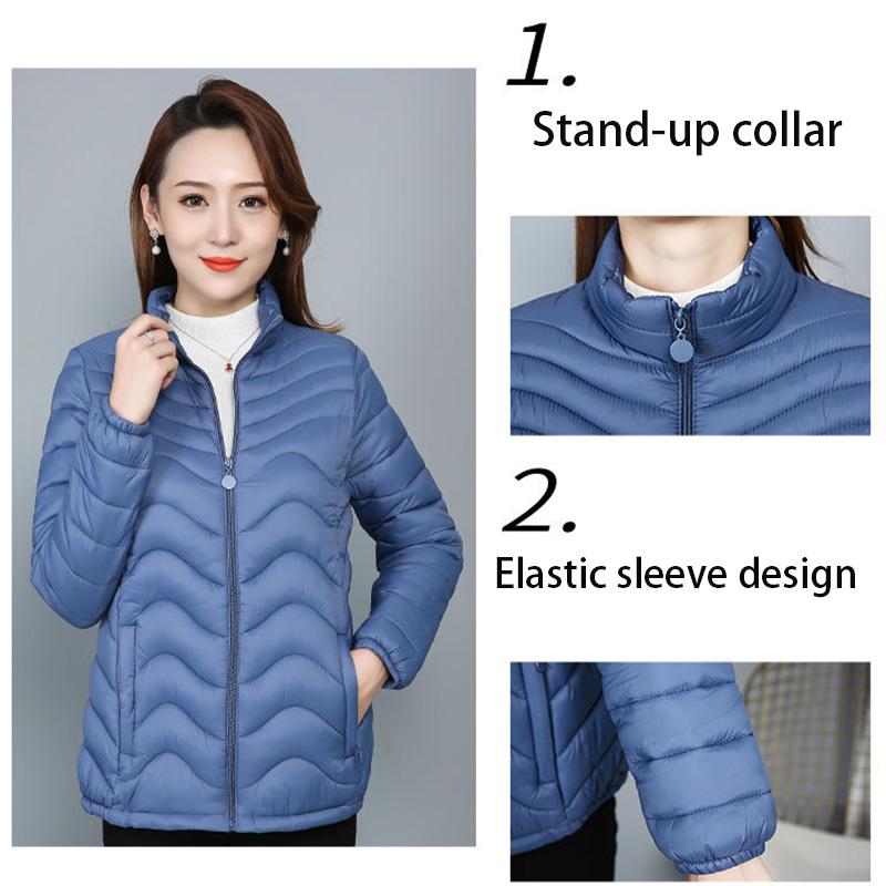 Close-fitting Small Padded Jacket, Down Padded Jacket, Inner Wear To Keep Warm, Outer Wear All-match Women's Short Winter Cotton Jacket