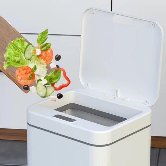 Automatic Touchless Intelligent Induction Motion Sensor Kitchen Trash Can Wide Opening Sensor Eco-friendly Waste Garbage Bin