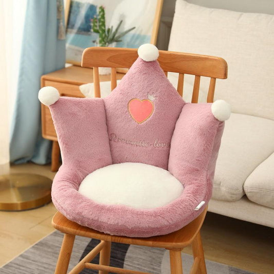 1pc Plush Cushion Soft Cotton Cartoon Comfortable Indoor Cushion Non-slip Breathable Floor Cushion