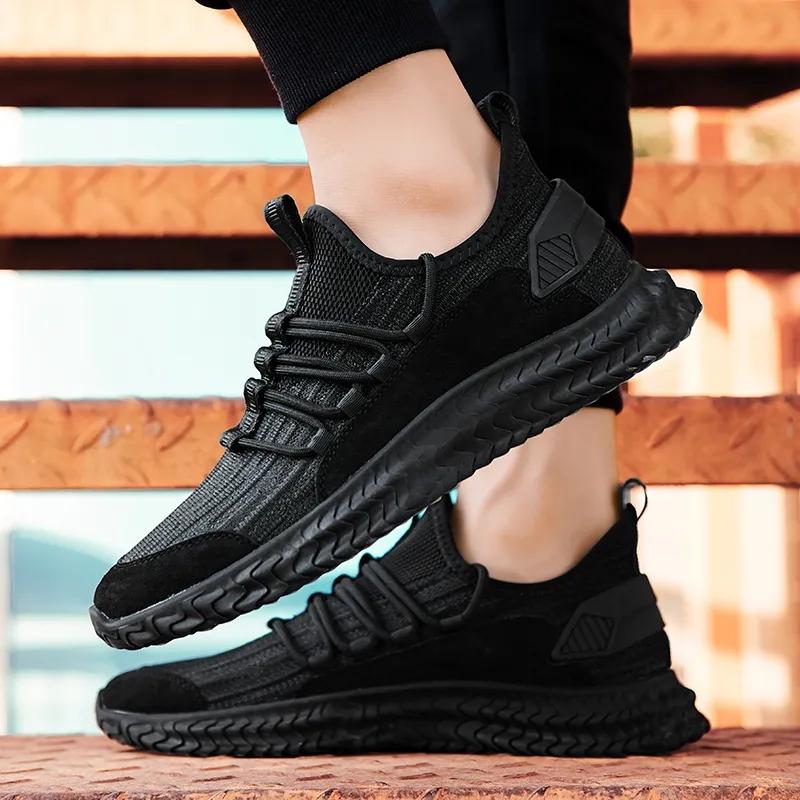 Men's Spring Shoes Breathable Casual Sneakers Summer Mesh Running Shoes Versatile Mesh Sports Shoes