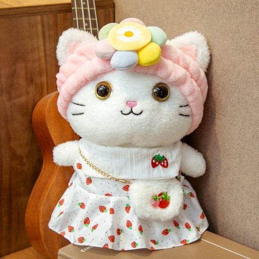 Net Red Cute Cat Plush Toy Doll Doll Child Birthday Gift Small Doll for Girlfriend Girl Cute