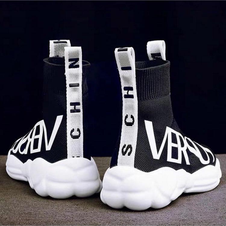 Sneakers Women Causal Shoes High Top Slip on Sock Shoes Women Breathable Anti-ski Flat Platform Women Trainers Tenis Sapato Masculino