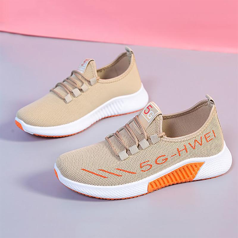 Fashion Clearance Women's Sports Shoes Korean Wild Women's Shoes Flat Casual Shoes Spring Students Mesh Shoes