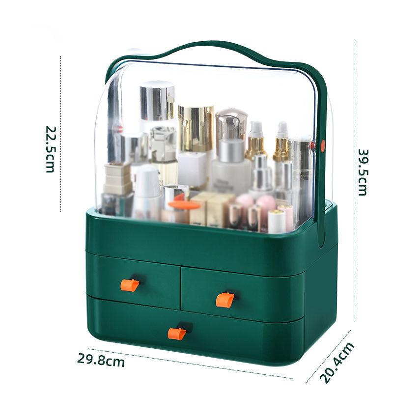 Large Capacity Cosmetic Storage Box Makeup Drawer Organizer Jewelry Nail Polish Makeup Container Desktop Sundries Storage Box