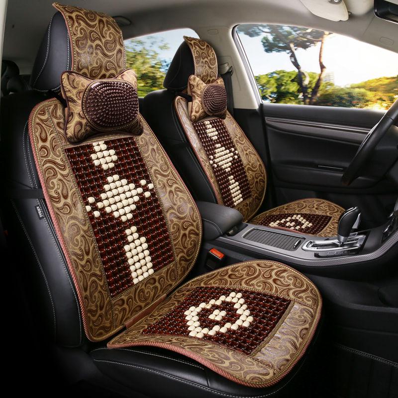 Universal 5 set Auto Seat Cushion Leather 5 seats Universal Car seat cover Waterproof Car Seat Cover