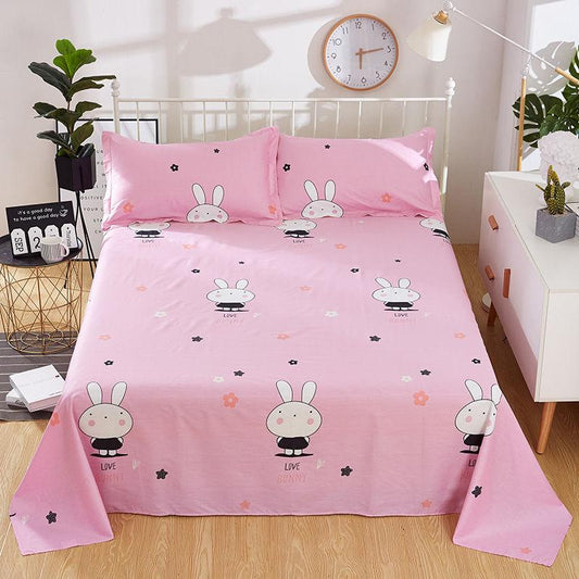 Skin-friendly Bed Sheet Four Seasons Universal Student Dormitory Bed Linen Household Bedding