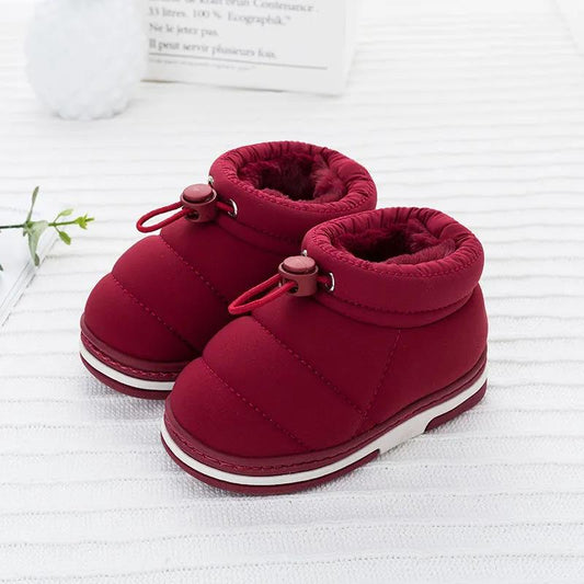 Children Winter Boots Kids Outdoor Snow Shoes Boys Warm Plush Thicken Shoes Indoor Home Boot Fashion Girls Boys Shoes