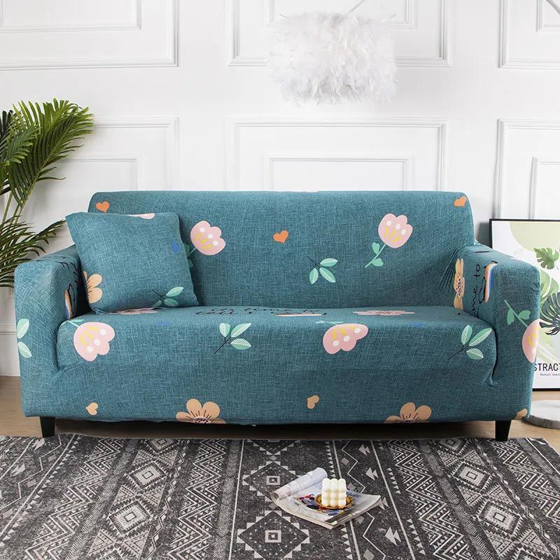 Sofa Decor Elastic Sofa Cover for Living Room Stretch Non-slip Couch Cover Sofa Slipcover Chair Protector