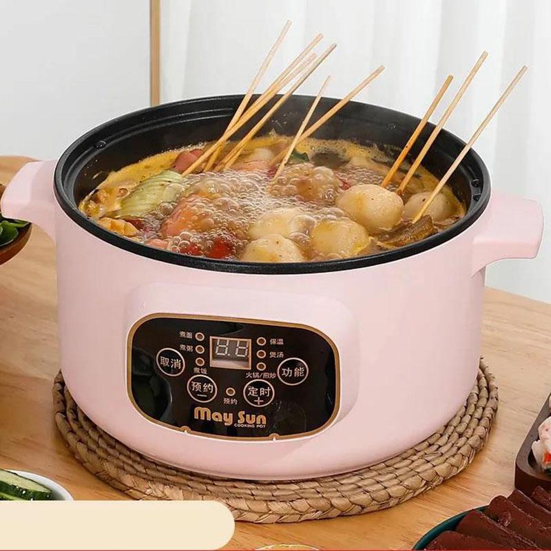 Multifunctional Electric Cooker Rice Cooker Electric Steamer Household Electric Frying Pan Non-stick Pan